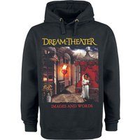 Dream Theater Kapuzenpullover - Images & words - S bis XXL - für Männer - Größe L - schwarz  - Lizenziertes Merchandise! von Dream Theater