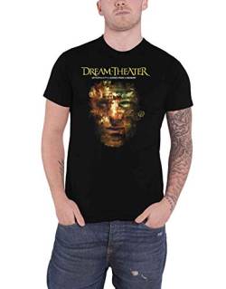 Dream Theater Metropolis SFAM Männer T-Shirt schwarz L 100% Baumwolle Band-Merch, Bands von Dream Theater