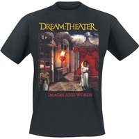 Dream Theater T-Shirt - Images & words - S bis XXL - für Männer - Größe M - schwarz  - Lizenziertes Merchandise! von Dream Theater