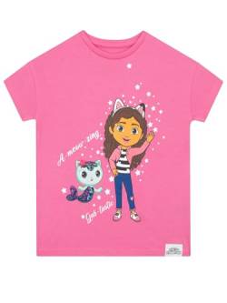 DreamWorks Gabby's Dollhouse T-Shirt Mädchen Gabbys Mercat Tee Kurzarm Rosa 104 von DreamWorks