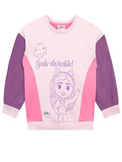 DreamWorks Mädchen Sweatshirt Gabby's Dollhouse Rosa 128 von DreamWorks