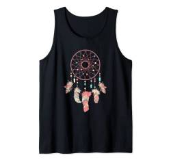 Schlaf Pyjama Schlafanzug Nachthemd Dreamcatcher Traumfänger Tank Top von Dreamcatcher Traumfänger Schlafshirt Geschenkidee