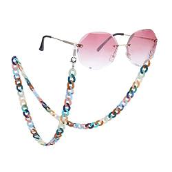 Dreamtimes Brillenketten-Halter Kordel Acryl Sonnenbrillen-Halter Brillen-Halter Umhängeband für Damen Mädchen Herren von Dreamtimes