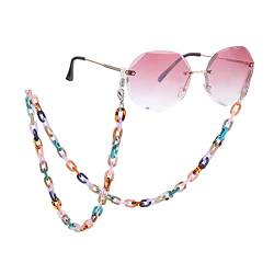Dreamtimes Brillenketten-Halter Kordel Acryl Sonnenbrillen-Halter Brillen-Halter Umhängeband für Damen Mädchen Herren von Dreamtimes
