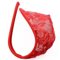 Männer C-String Fischnetz Briefs Unterwäsche Schwarz hHerren C-String Thong Unsichtbare Sexy Unterwäsche Beutel Hösche Transparent Herren Tanga Panty Netz Unterwäsche Dessous Einheitsgröße von Dressin