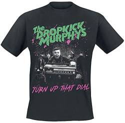 Dropkick Murphys Turn Up That Dial Cover Männer T-Shirt schwarz XXL 100% Baumwolle Band-Merch, Bands von Dropkick Murphys