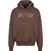 Dropsize Kapuzensweatshirt Dropsize Herren Heavy Oversize Flat Front Embo Hoodie (1-tlg) von Dropsize