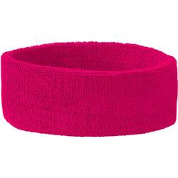 Stirnband Individuell Bestickt sechs Farben (Pink) von Druckecke
