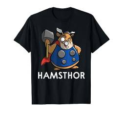 Hamsthor T-Shirt - Lustiges Hamster Wikinger Odin Shirt T-Shirt von Drunken Royals