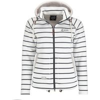 Dry Fashion Fleecejacke Damen Fleece-Jacke Strickjacke Föhr mit Kapuze und Reißverschluss von Dry Fashion