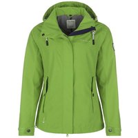 Dry Fashion Funktionsjacke Damen Outdoor-Jacke Norderney Wasserdicht mit gestreiftem Innenfutter von Dry Fashion