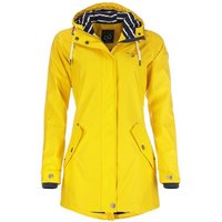 Dry Fashion Regenjacke Damen Regenmantel Kiel mit verstellbarer Kapuze - wind- & wasserdicht von Dry Fashion