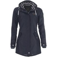 Dry Fashion Regenjacke Damen Regenmantel Kiel mit verstellbarer Kapuze - wind- & wasserdicht von Dry Fashion