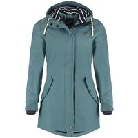 Dry Fashion Regenjacke Damen Regenmantel Kiel mit verstellbarer Kapuze - wind- & wasserdicht von Dry Fashion