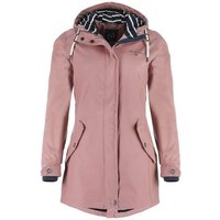 Dry Fashion Regenjacke Damen Regenmantel Kiel mit verstellbarer Kapuze - wind- & wasserdicht von Dry Fashion