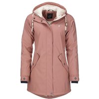 Dry Fashion Regenmantel Damen Regenjacke Malmö Kapuze und Teddyfleece - wind- und wasserdicht von Dry Fashion