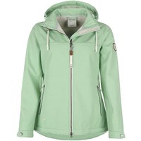 Dry Fashion Softshelljacke Damen Jacke Baltrum mit Fleece-Innenfutter und abnehmbarer Kapuze von Dry Fashion