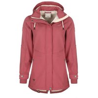 Dry Fashion Softshelljacke Damen Softshell-Mantel Wien mit wattiertem Fleece-Innenfutter von Dry Fashion