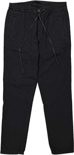 Drykorn Herren Hose mit Stretch-Anteil, Modell Jeger, schwarz (DE/NL/SE/PL, Bundweite & Schrittlänge, 33, 34) von Drykorn