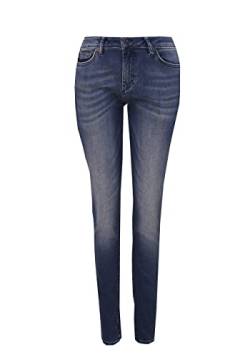 Drykorn Skinny Jeans Need 5 Pocket Low Waist blau Größe W27 L34 von Drykorn