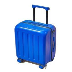 DsLkjh Reisekoffer Koffer mit Universalrädern, Koffer, Boarding-Code-Box, Herren- und Damentaschenkoffer, Trolley-Koffer Trolley (Color : Blue, Size : 22) von DsLkjh