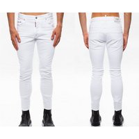 Dsquared2 5-Pocket-Jeans Dsquared² JEANS SKATER ICONIC WHITE NY HOSE DENIM PANTS 5 POCKET T von Dsquared2