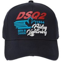 Dsquared2 Baseball Cap Logo Mütze Navy Blau - BCM0316 von Dsquared2