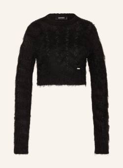 dsquared2 Cropped-Pullover schwarz von Dsquared2