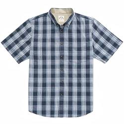 Dubinik® Freizeithemden Für Herren Kurzarmhemd Herren Arbeitshemden Button Down Hemd Herren Kurzarm Baumwolle Regular Fit von Dubinik