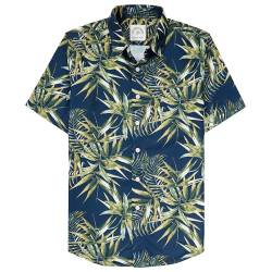 Dubinik® Hawaiihemd Kurzarm Hemd Sommer Hemd Aloha Hemd Button Down Freizeithemden Für Herren Hawaii Hemd Männer Regular Fit von Dubinik