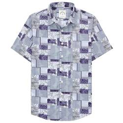 Dubinik® Hawaiihemd Kurzarm Hemd Sommer Hemd Aloha Hemd Button Down Freizeithemden Für Herren Hawaii Hemd Männer Regular Fit von Dubinik