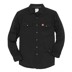 Dubinik®Freizeithemden für Herren Herren Hemd Langarm Herren Hemden mit 2 Brusttaschen Button down Comfort Fit von Dubinik