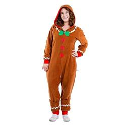 Weihnachtskostüm für Erwachsene Frau Claus Weihnachtsmann Kostüm Weihnachten Elf Samt Kleid Xmas Party Outfit (J-Brown Lebkuchen, M), J-Brown Lebkuchen, 38 von Dubute