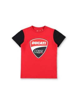 Ducati Corse T-Shirt für Kinder, offizielles MotoGP, rot, 8 Jahre von Ducati