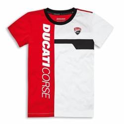 Ducati Corse Track Kinder T-Shirt Größe 4-6J/A von Ducati