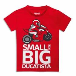Ducati Kinder T-Shirt Big Ducatista Größe 4-6J/A von Ducati