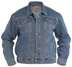 Duke Western Trucker Jeansjacke Blue Stonewash von Duke London