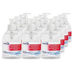 dulgon Hand Hygiene Gel beseitigt 99% der Bakterien & spezielle Viren - 12er Pack Hand Gel Pure 300 ml bakterizid & begrenzt viruzid mit Spender für unterwegs - Handdesinfektionsgel antibakteriell von Dulgon