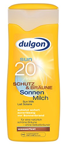 dulgon Sonnenmilch Schutz & Bräune LSF 20, 250ml von Dulgon
