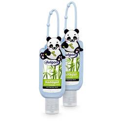dulgon reinigendes Handgel mit Panda Motivhülle - 2er Pack Hygiene Hand Gel mit frischem Duft ideal für die Handtasche oder unterwegs - Hygiene für die Hände 50 ml von Dulgon