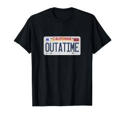 Back Outatime Future Plate T-Shirt von Dumbassman