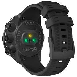 Kompatibel mit Suunto 9 Armband, 24mm Ersatzarmbänder Weiches Silikon für Suunto 9 Baro/Suunto D5/Suunto Spartan Sport Wrist HR von Dumgeo