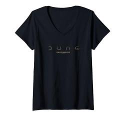 Dune Fear Is The Mind Killer Logo T-Shirt mit V-Ausschnitt von Dune