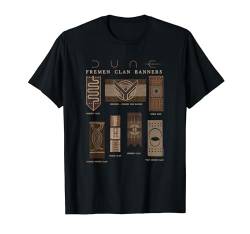 Dune Part Two Fremen Clan Banners Big Chest Collage Poster T-Shirt von Dune