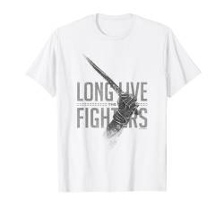 Dune Part Two Long Live The Fighters Distressed Chest Poster T-Shirt von Dune