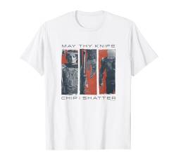 Dune Part Two May Thy Knife Chip And Shatter Panel Poster T-Shirt von Dune