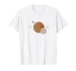 Dune Part Two Orbiting Planets Epic Classic Chest Logo T-Shirt von Dune