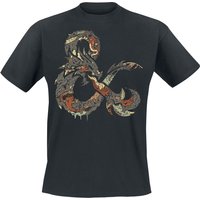 Dungeons and Dragons - Gaming T-Shirt - Ampersand Monster - S bis XXL - für Männer - Größe L - schwarz  - EMP exklusives Merchandise! von Dungeons and Dragons