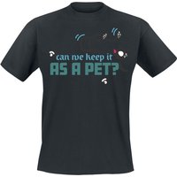 Dungeons and Dragons - Gaming T-Shirt - Can We Keep It As A Pet? - S bis XXL - für Männer - Größe L - schwarz  - EMP exklusives Merchandise! von Dungeons and Dragons