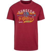 Dungeons and Dragons - Gaming T-Shirt - Fighters Club - S - für Männer - Größe S - bordeaux  - EMP exklusives Merchandise! von Dungeons and Dragons
